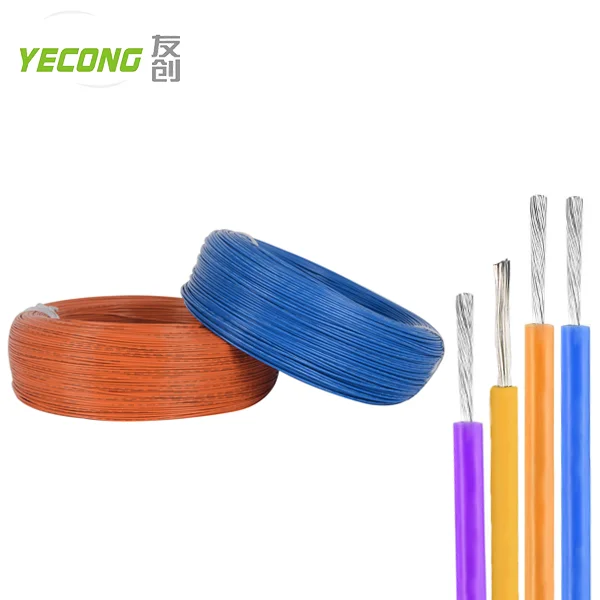 250C nickel plated copper conductor 20AWG PTFE insulation wire 2.5mm electric cable price