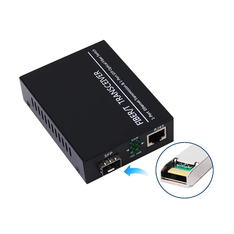 1.25G Gigabit SFP Fibre Optic Modules 1310nm 1550nm Single Mode Single Fiber LC SC 80KM DDM SM SFP Module