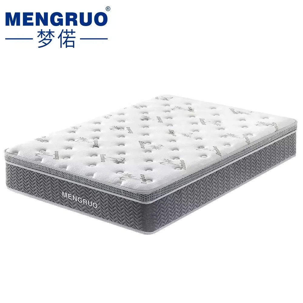 Hotel modern furniture designs king queen double full size memory foam pocket coil mattress custom orthopedic mattress