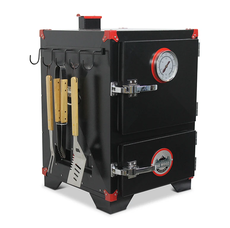 3 pieces/set of stainless steel wooden handle barbecue products outdoor party pointed barbecue stick skewers tool