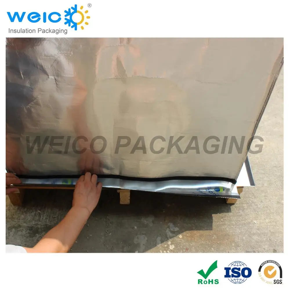 Упаковка для вина, теплоизолированная крышка поддона