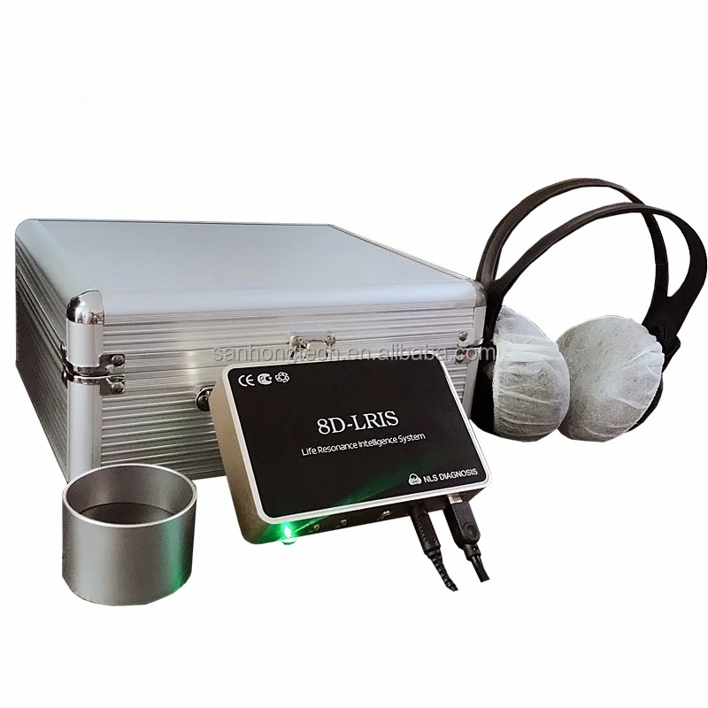 Hospital professional use Biorezonans iris nls 8d nls body health analyzer aura chakra machine