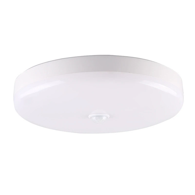 Modern Design Smart Infrared Fast Installation Round Motion Sensor Control Flush Mount Ceiling Light Led Ceiling Light