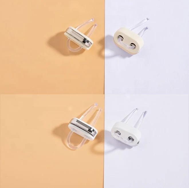 Custom Mini Ending Cord Lock Pig Nose Cord End Stopper Metal Nickel-free Aluminum Plating