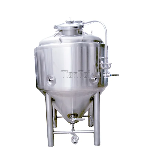 15 bbl 1800L 18HL Stainless Steel Glycol Jacketed Conical Fermenter with Top Manway