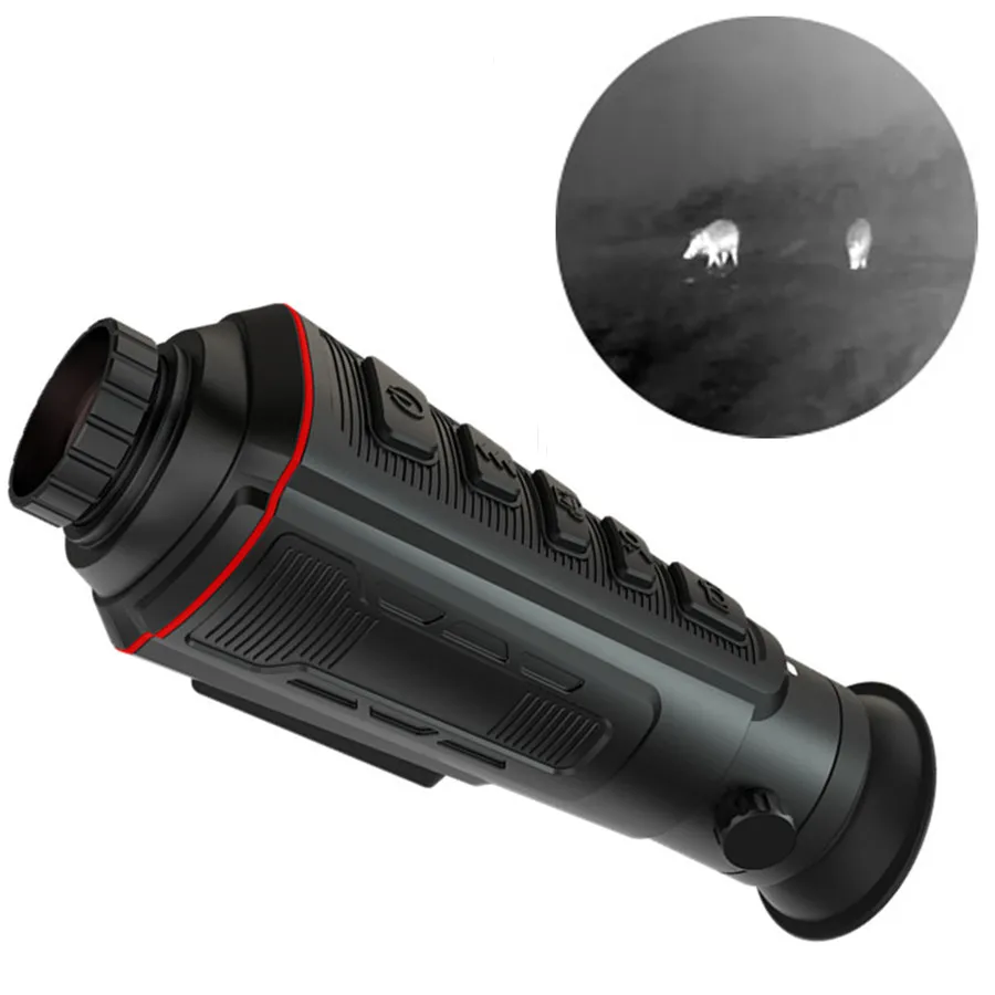 HT-A4 384*288 ночное видение тепловой прицел охотничья термический фотоаппарат 187*68*68*25 мм 720*540