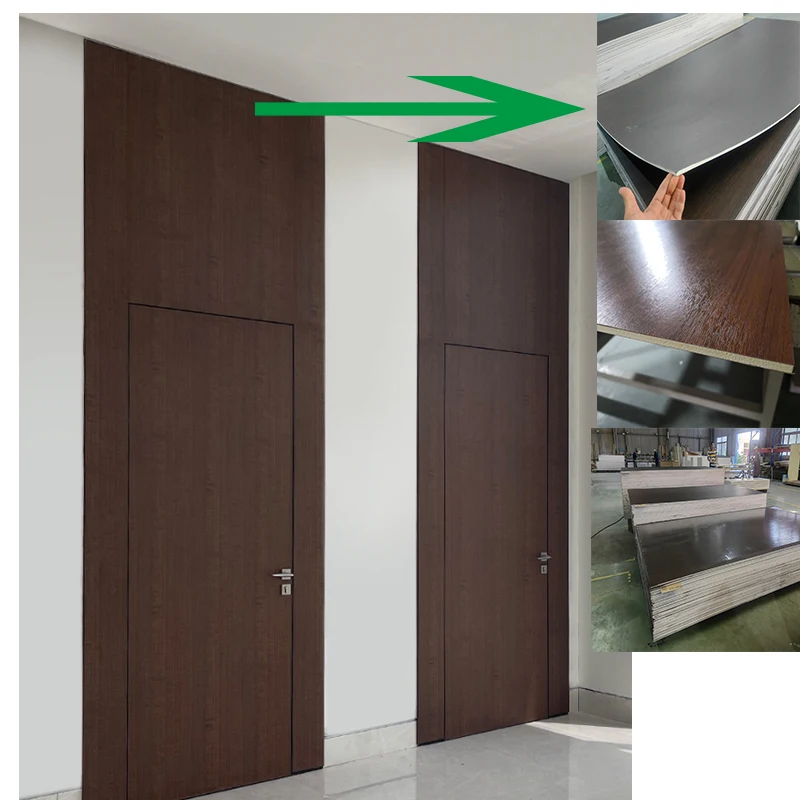 factory supply water proof and moisture proof wood and pvc panel for construction materials for house