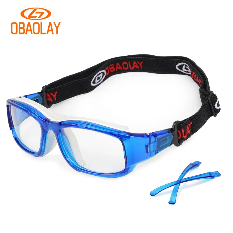 2021 Sport safety glasses anti impact toughness TR90 frame basketball goggles Safety protective football glasses wholesale