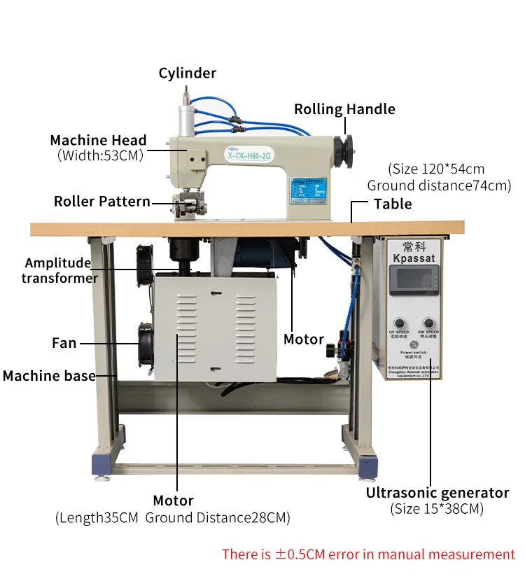 2020 New Ultrasonic Sewing Machine High Quality Used Sewing Machine Prices for Non-woven Bag