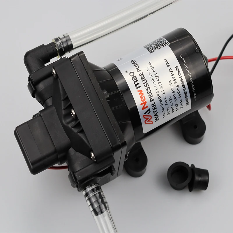 Newmao 12v camping  marine fresh water pump with 3.0gpm 55psi