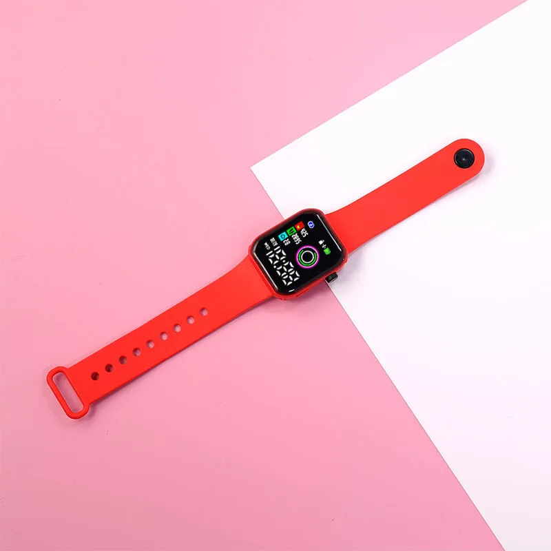 Magic Circle Y1 LED Watch - Trendy Square Screen Timepiece, Factory Direct Wristband