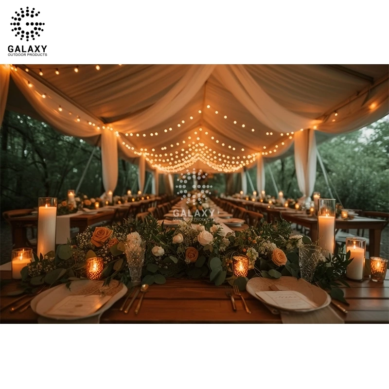 Aluminium Pop up Commercial Tent Outdoor Tents 4x6 Reception Tent with Games Area