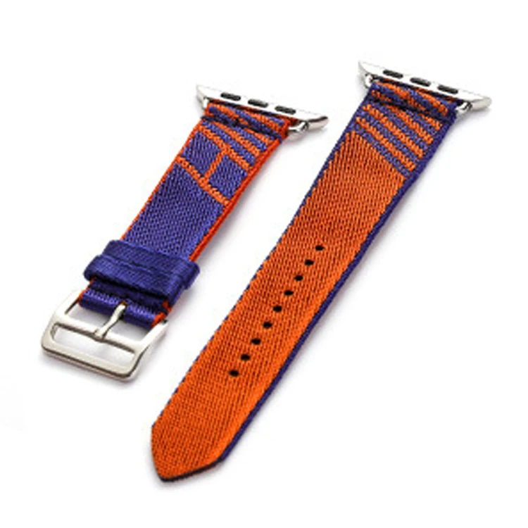 Adepoy A-N010 Sports Elastic Nylon Watch Correa For Apple 3 4 5 6 se Soft Breathable Replacement Strap bracelet for Watch