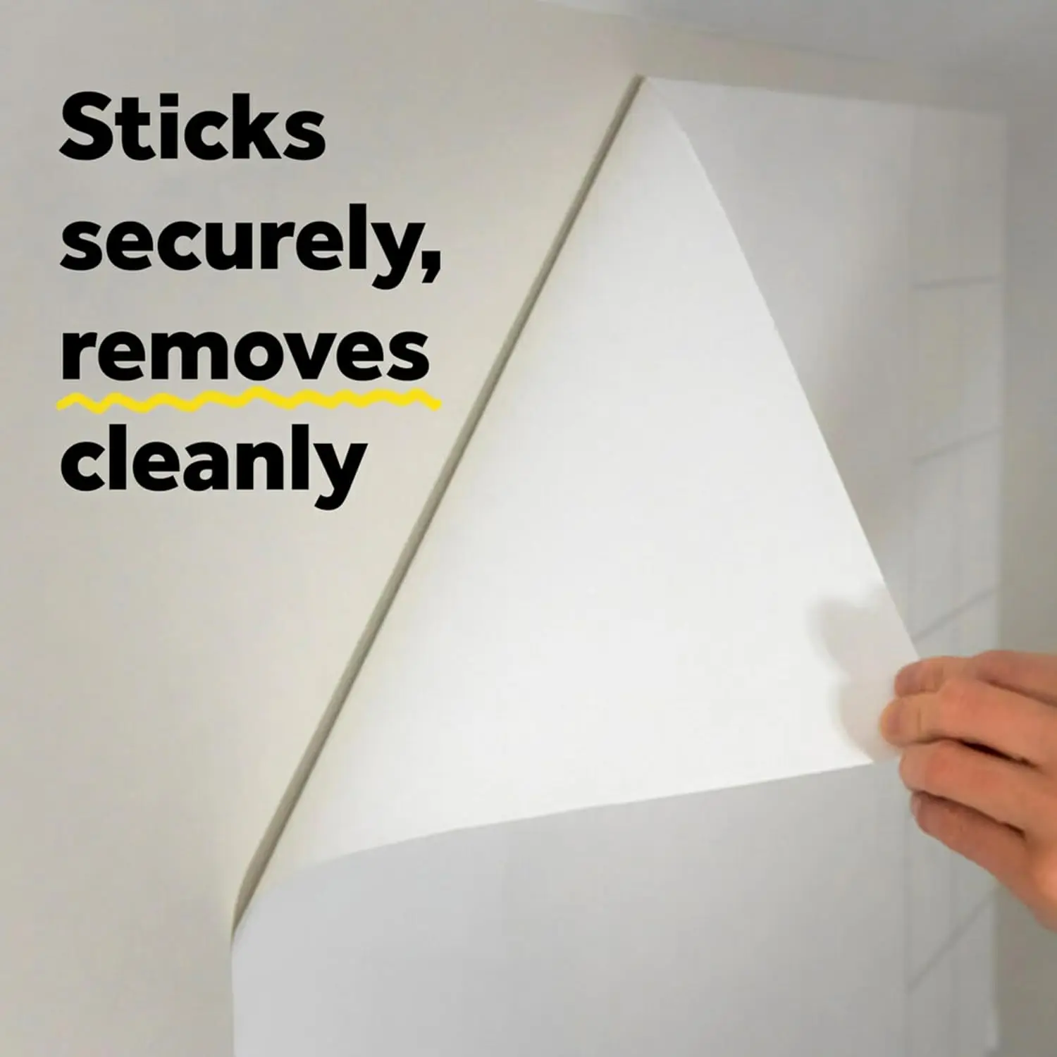 Dry Erase Whiteboard Sticker Wall Decal Self-Adhesive White Board Roll Peel Stick Paper for School, Office, Home, Kids Drawing