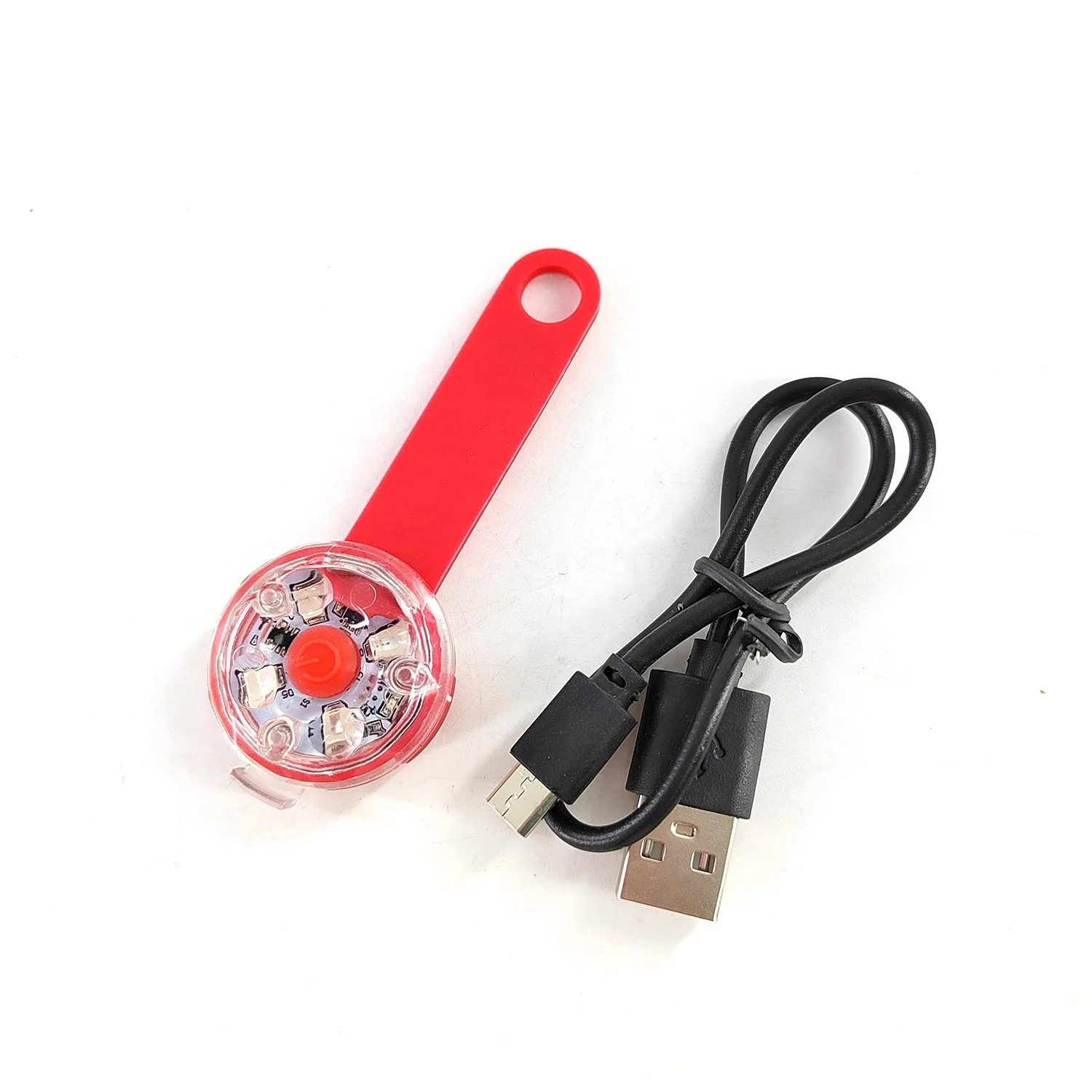 UMIONE USB rechargeable safety lights for dog collar clip on led flashlights pet luminous pendant