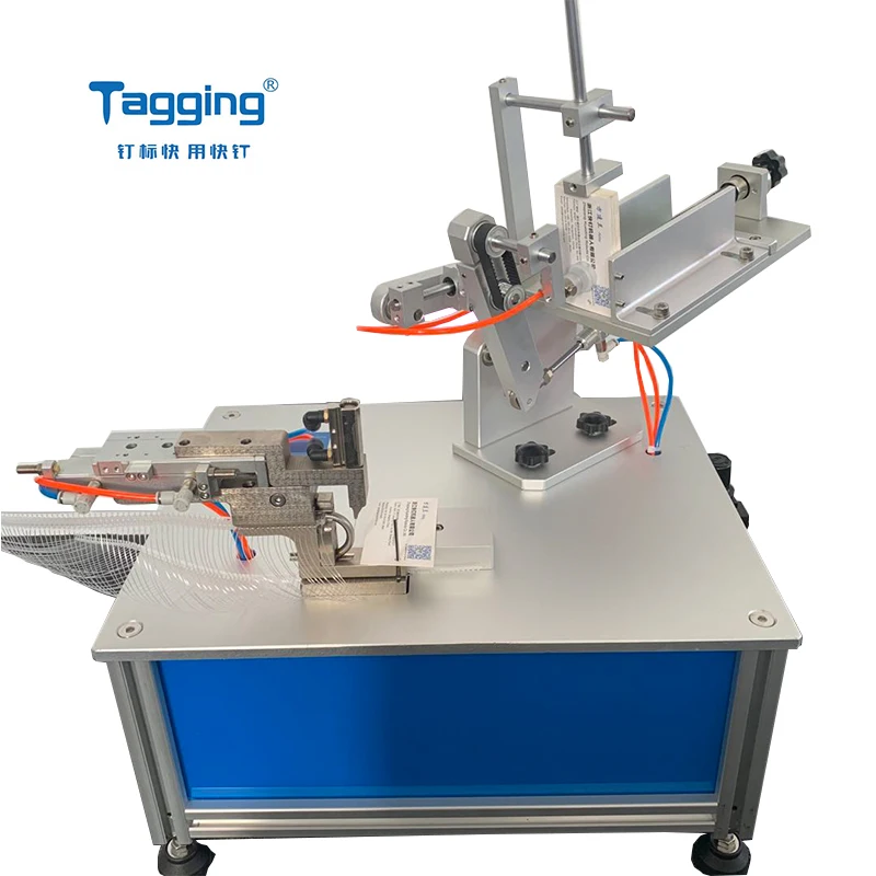 TM8001 5 inch loop pin Tagging Machine For hollow handle silicone items