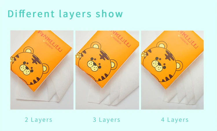 cheap price 1/4 folding 3 ply pocket tissue 4ply soft custom pocket tissue pack