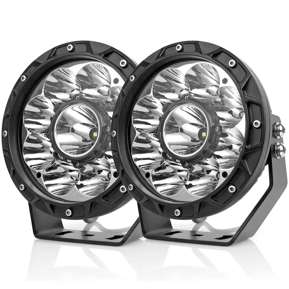 7 Inch Round 60W Led Work Light Spot Offroad Car For Wrangler JK Pickup 4WD 4x4 Truck ATV SUV Auto Tractor Driving Headlight