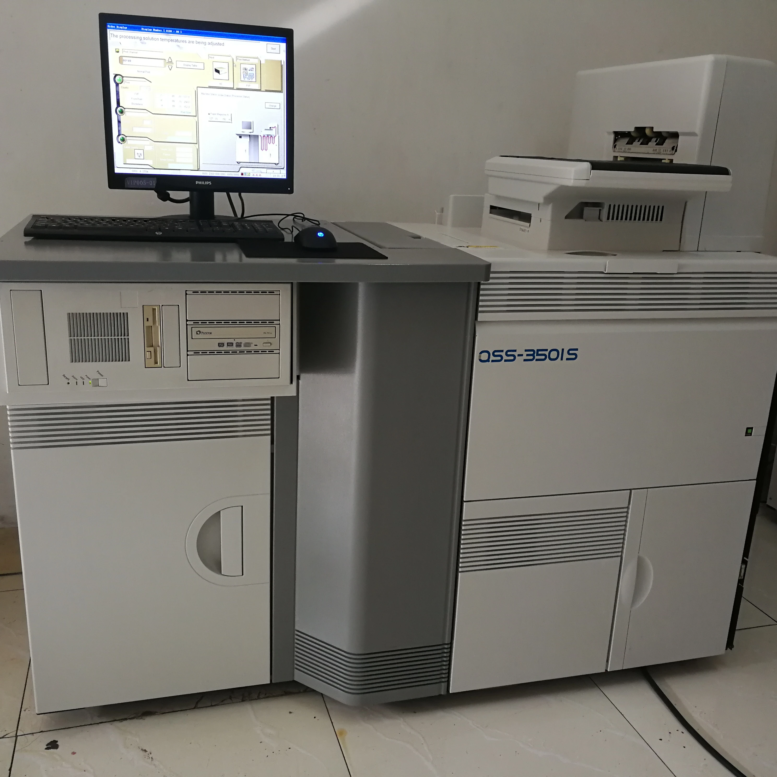 Noritsu Qss3501 цифровая мини-лабораторная машина как есть