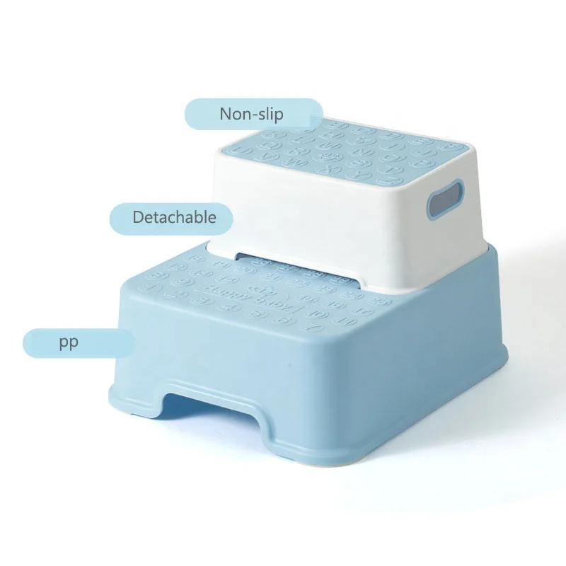Detachable Double Step Toilet Toddlers Baby Child Plastic Step Stool For Kids