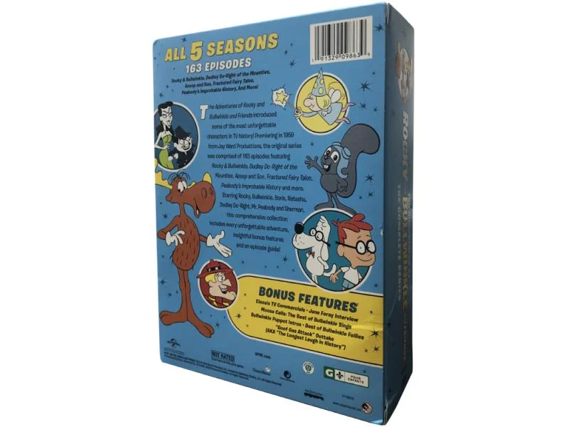 The Adventures of Rocky and Bullwinkle and Friends: The Complete Series 18DVD kids movie shopify eBay best seller kids dvd