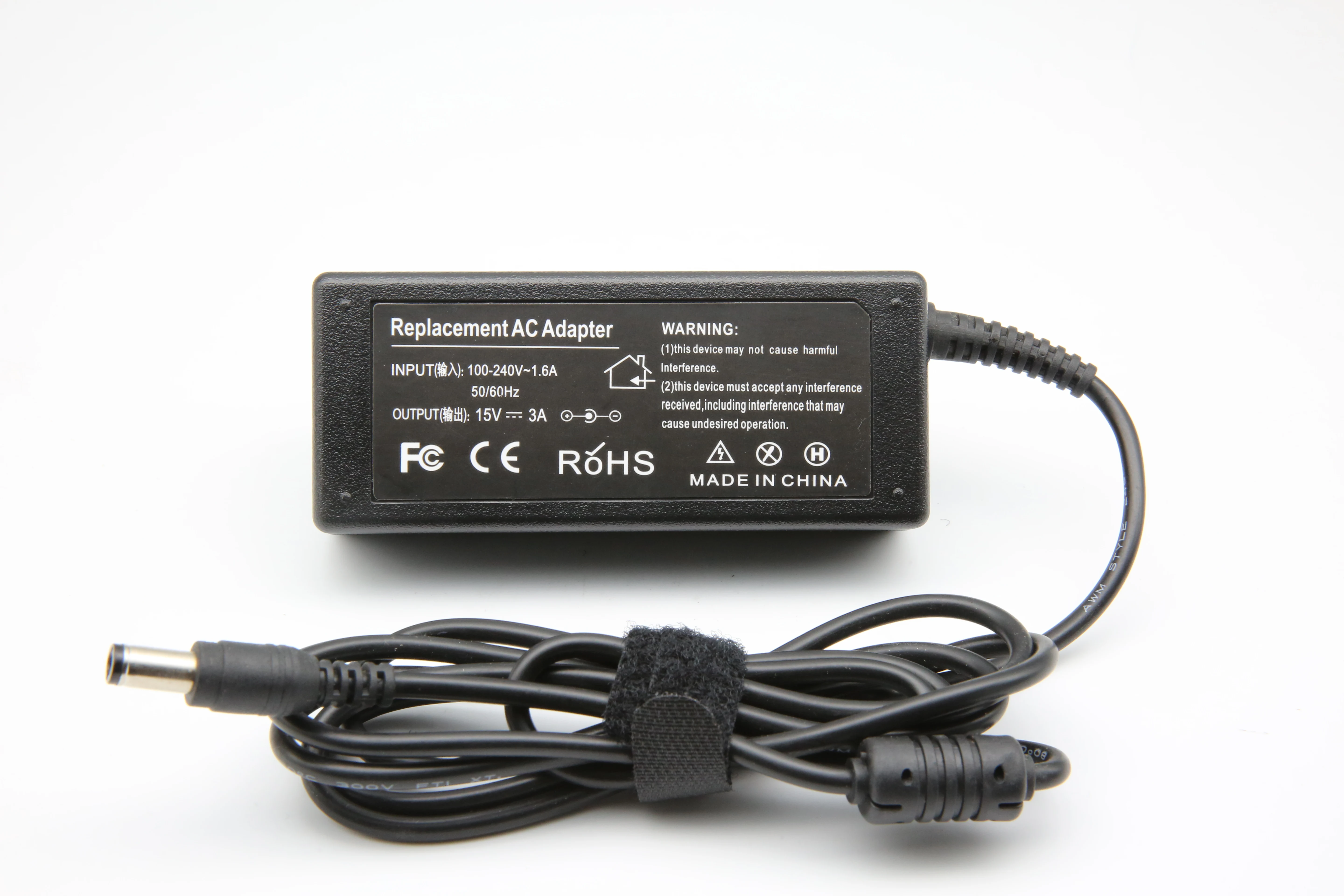 15V 3A 45W 6.3*3.0mm PC Charger for toshiba PA3241U-2ACA PA2450 Notebook Laptop AC Adapter