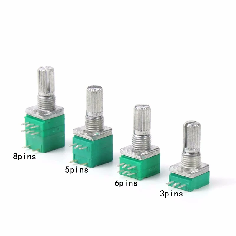 rk097n single vertical potentiometer 10K 20K b50K 100K 250k 3 pin 15mm  potentiometer