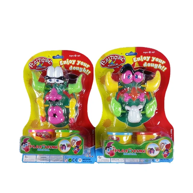 Cheap Sell Like Hot Cakes Educational Clowns Series Clay Play Set Polymer Clay Toy For Children Diy