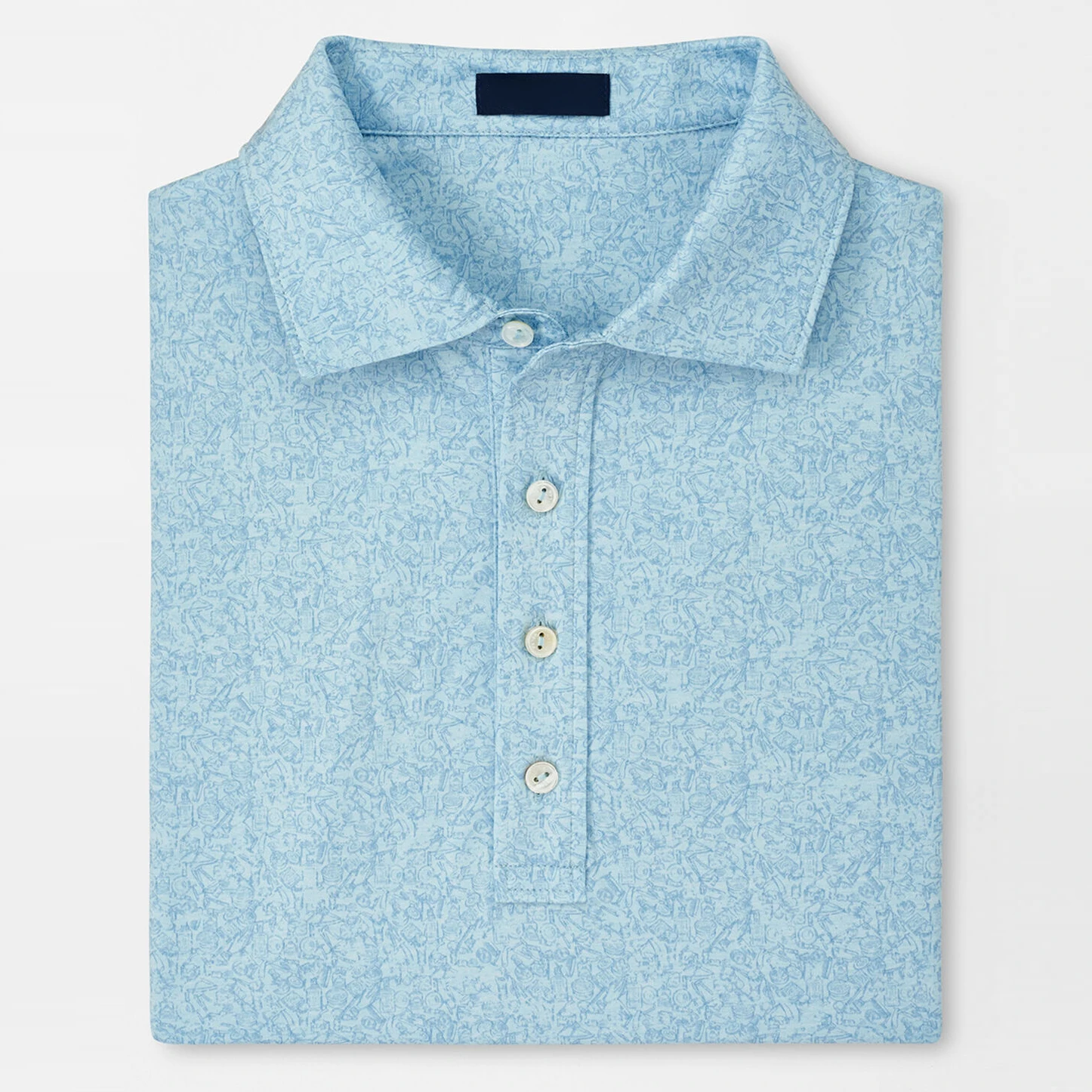 Custom logo 100 polyester high quality printing heavy weight t shirt golf half pullover lapel polo shirt for men