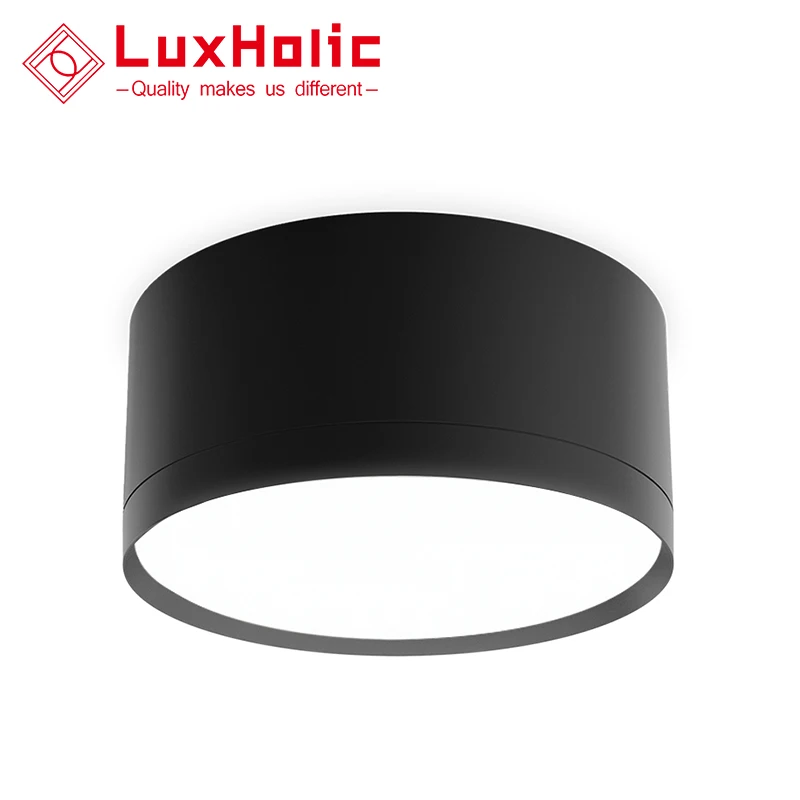 LuxHolic 10W 20w Hotel Outdoor Hanging Spotlight Ceiling Waterproof Surface Mounted Aluminum Led Downlight