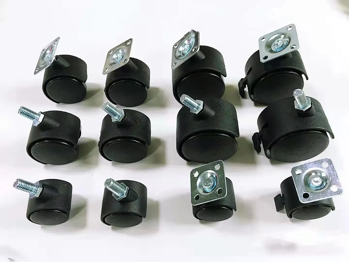 office wheels plastic casters made in china  2.5 inch chair wheels