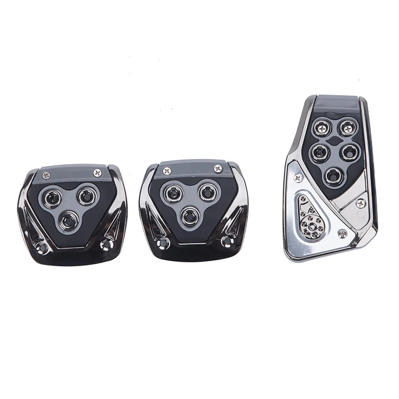 Автомобильная педаль производство автомобиля алюминиевая пластиковая черная красная серебряная тормоза