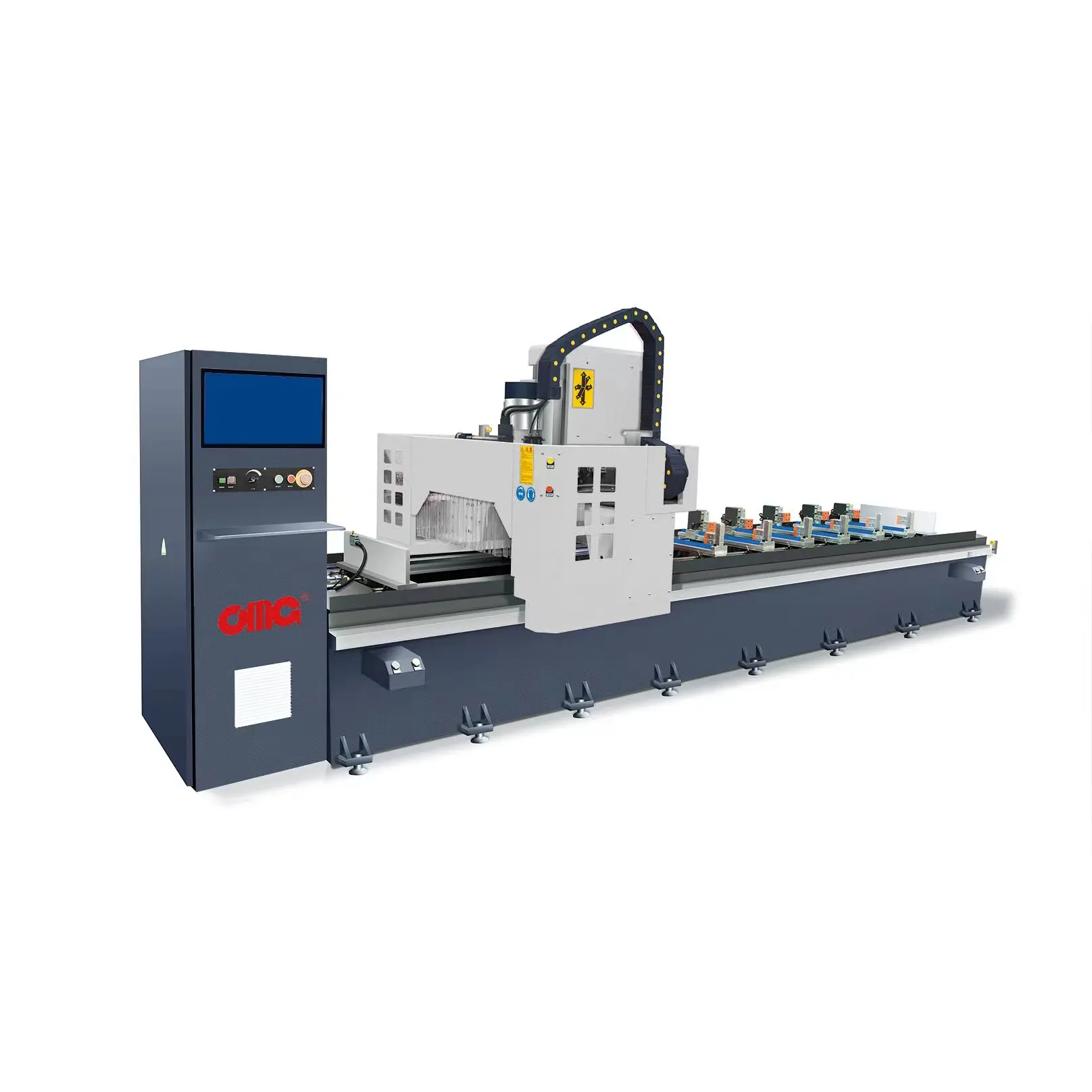 5 Оси CNC алюминиевый профиль маршрутизатор обрабатывающий центр