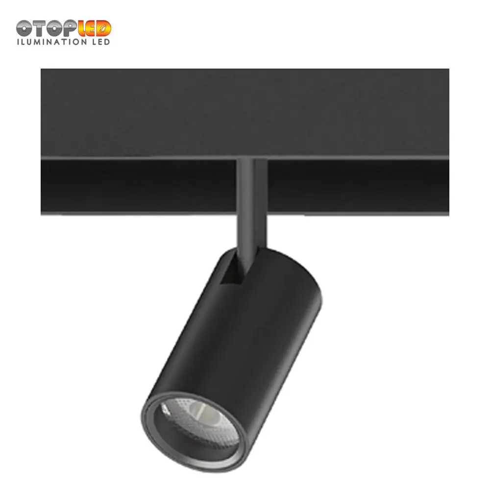 6w 12w 25w cob mini led magnetic track spotlight 48V led track light