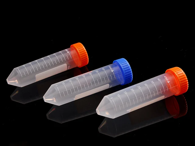 50ml Eppendorf Tube Screw Cap Sharp Conical Centrifuge Test tube