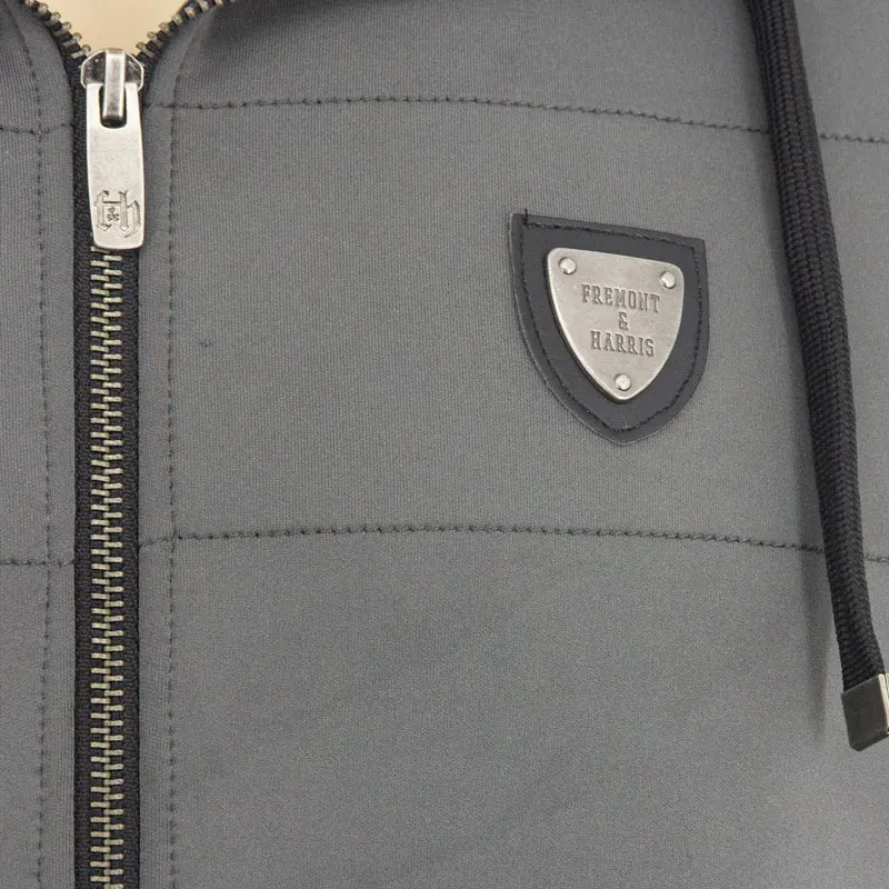 Zip up Men Streetwear Hoodies with Pocket Neoprene Fabric Wear Poly Tricot Plain Custom Winter Hooded Regular Sleeve for Winter