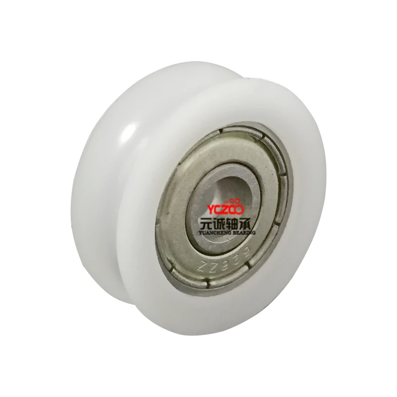 High Quality  White Nylon Sliding Pulley 626 Carbon Steel Bearing  for Brazilian market