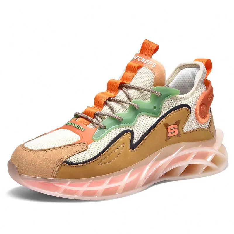 New Design Fashion Mens Running Shoes Athletic Walking Blade Tennis Sneaker Footwear Moda Zapatilla