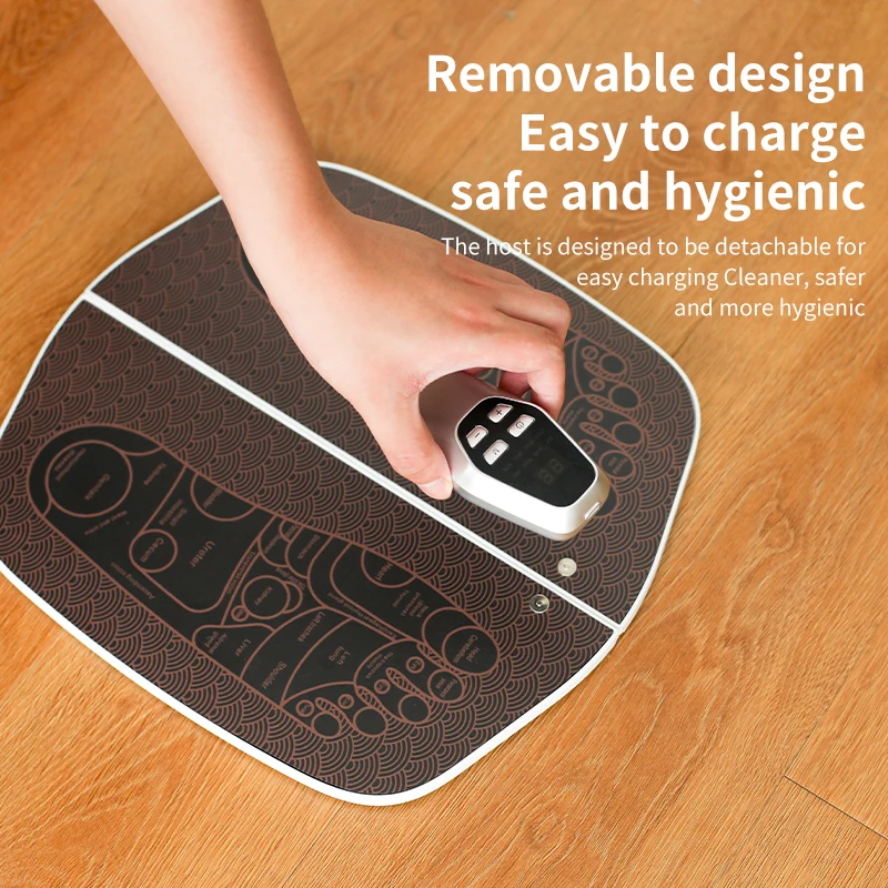 Smart Electric Foot Massager Pad Relief Pain Relax Feet Sole Massage Pad for Pain