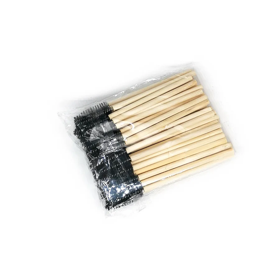  Eco Friendly Bamboo Mascara Wand bulk disposable eyelash for
