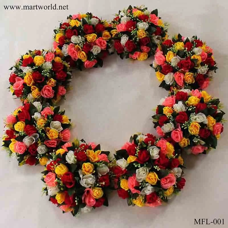 artificial flower purple rose  silk artificial high quality wedding silk flower bouquet marriage  vase stand decoration(MFL-009)