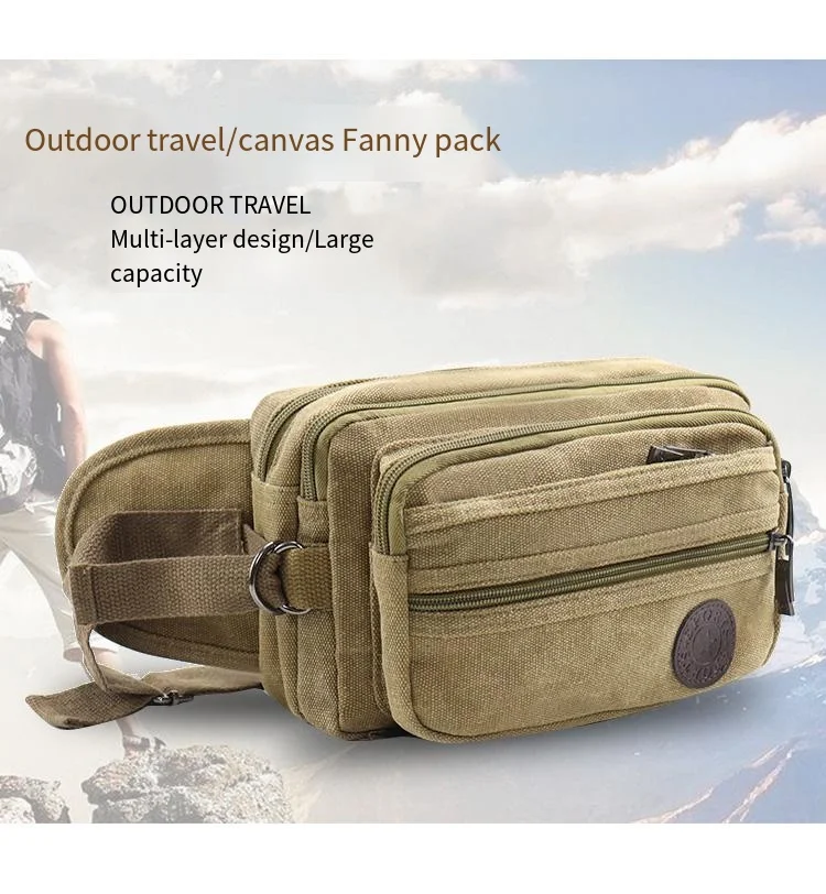 Cycling Mobile waist pack Comfortable Fabric Mobile waist pack Breathable and wear-resistant mobile phone waist pack