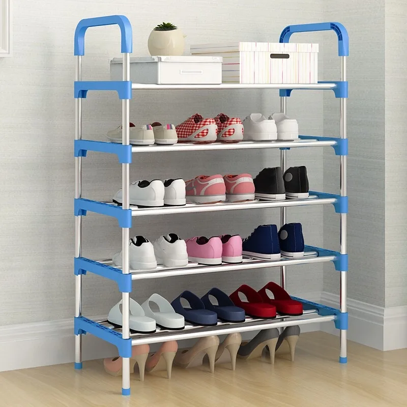 2023 new multi-layer simple household shoe rack dustproof shoe rack cabinet household shoe storage rack