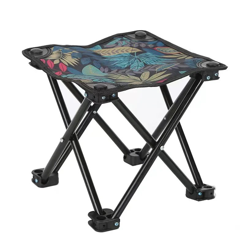 Metal Folding Chair Portable Picnic Art Sketching Fishing Camping Equipment And Supplies Wholesale