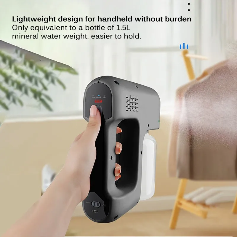 
Household portable wireless handheld atomization disinfection fog machine fog machine blue light steam spray gun disinfection 