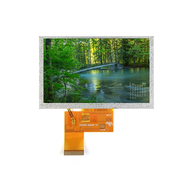 Китайская фабрика OEM 480x272 пикселей TFT дисплей Сенсорная панель 5,0 дюйма небольшой размер IPS ЖК-экран Модули