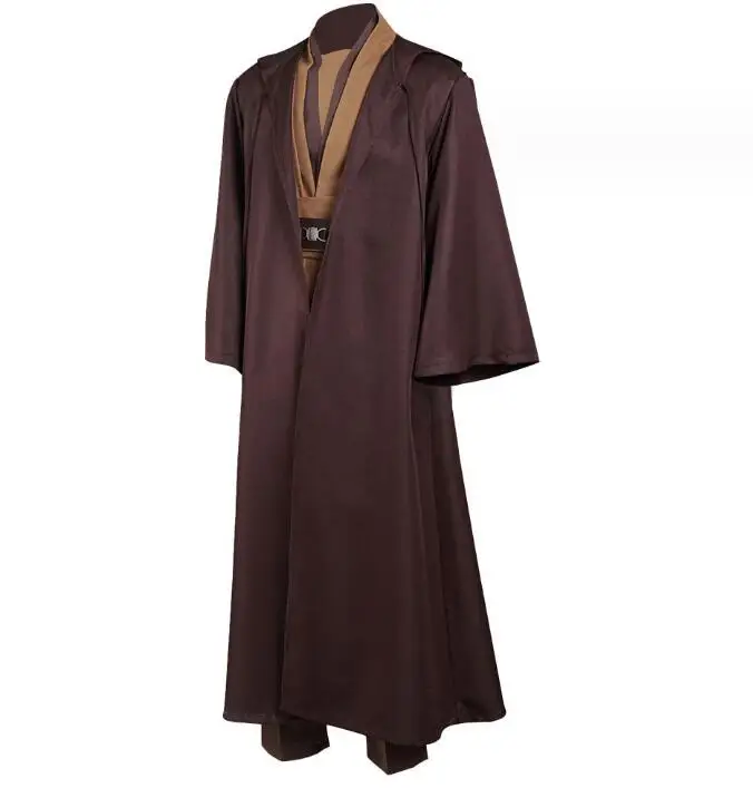Kids Star Obi Adults Wan Cosplay Kenobi  Halloween Men Suit Costumes