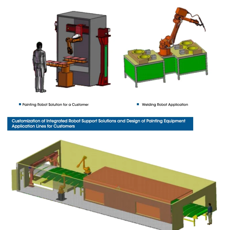 Industrial Robot Cnc Handling 6Dof 6-Axis Aluminum Robotic Arm How To Make A Small Robot