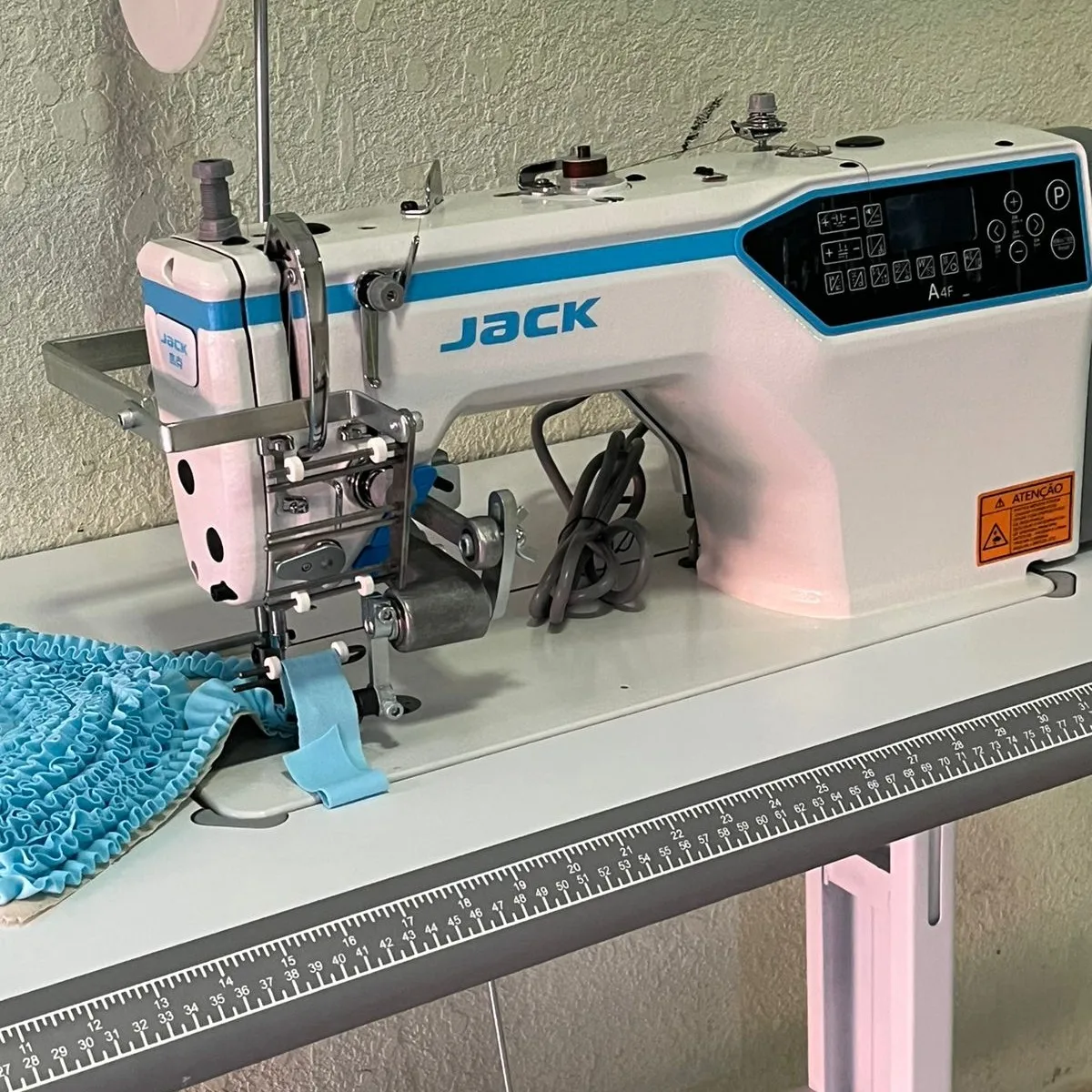 Hot Selling Brand New Jack A4F Single Needle Digital Lockstitch Sewing Machine with Digital Presser Foot for Sale