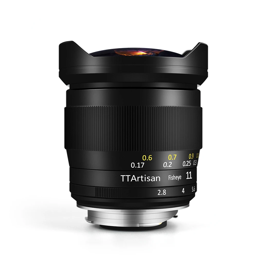  TTArtisan 11 мм F2.8 Полнокадровый ультра-широкий объектив рыбий глаз для Sony E Canon RF Nikon Z mount Camera A7R3 A7S A7RII A6300 Z6